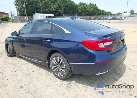 2018 Honda Accord Hybrid Touring from USA, damaged, VIN 1HGCV3F95JA003236